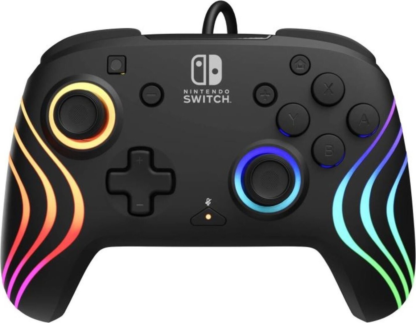 PDP Afterglow Wave Wired Controller, pre Nintendo Switch, čierny