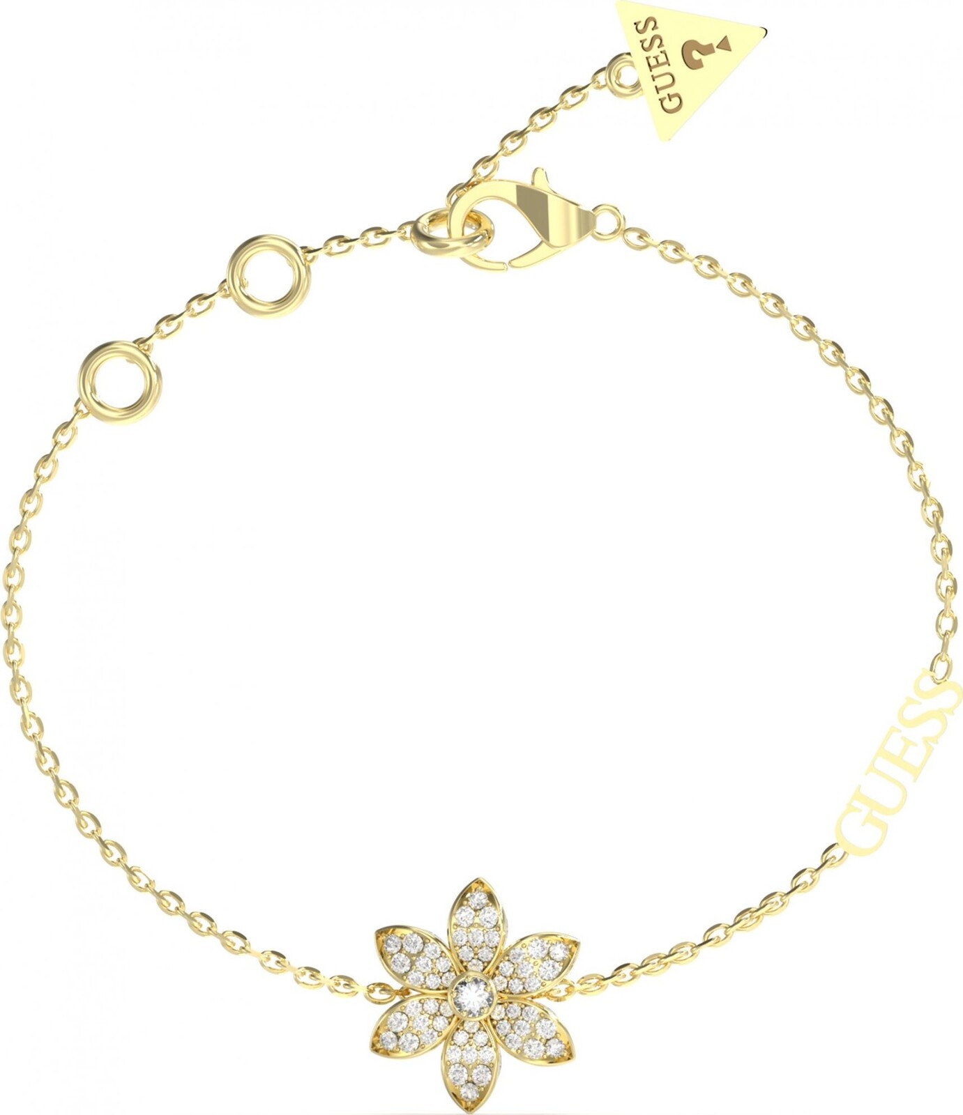 GUESS Náramok White Lotus JUBB04144JWYGS