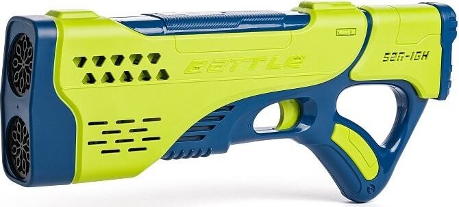 Woobly Boobly Double Bubble blaster dvojitá dávka bublinové zábavy, USB nabíjení