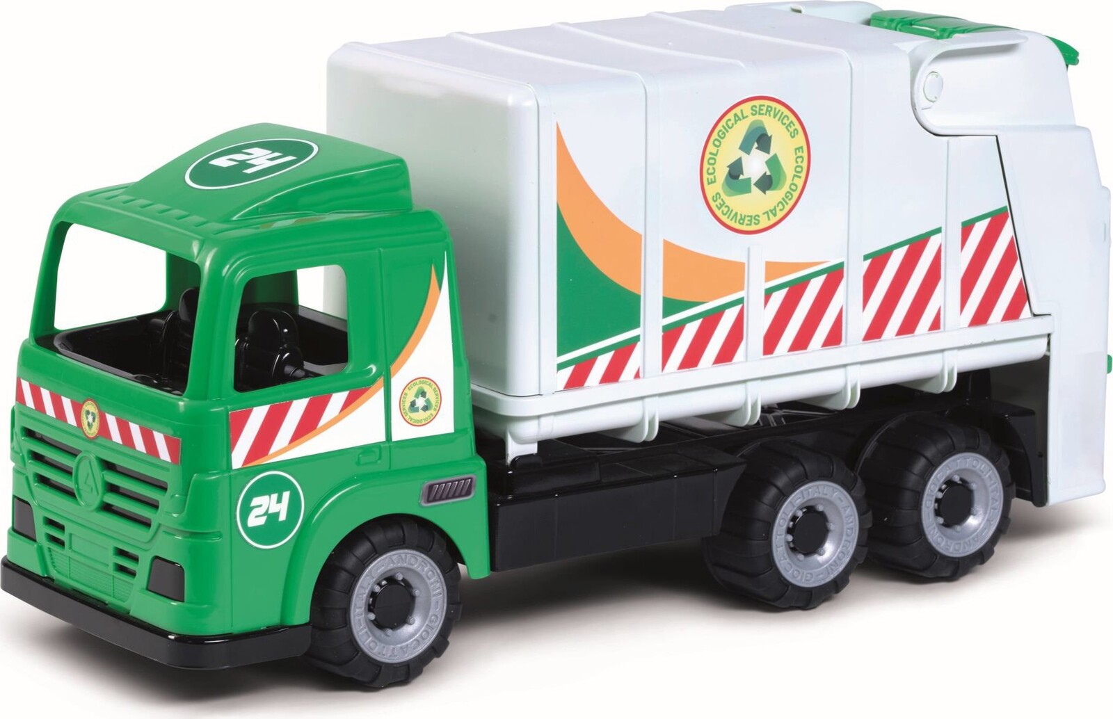 Androni Heavy Trucks Popelářský vůz s pogumovanými koly