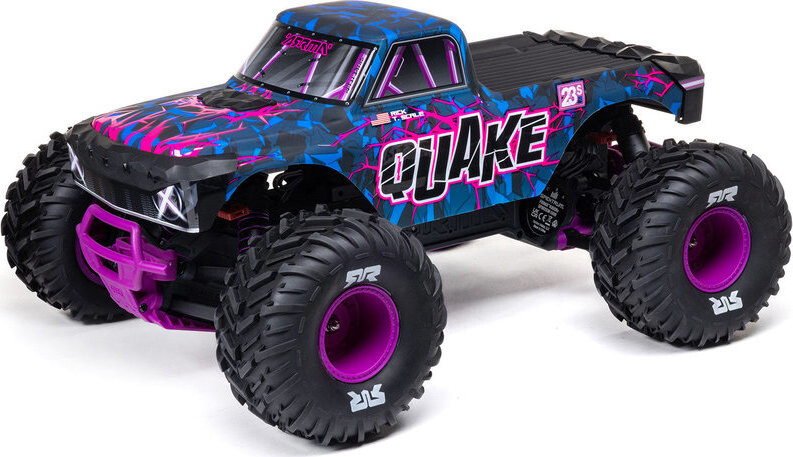 Arrma Quake 223S BLX 2WD 1:10 RTR fialové