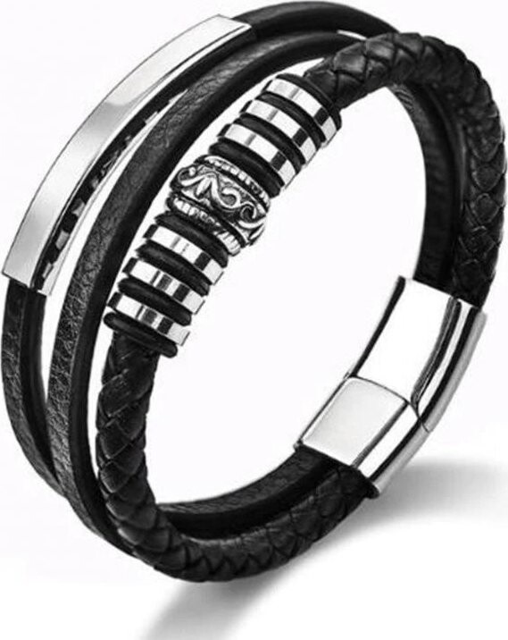 Predator Q1 Moonlight pánsky náramok čierny 25 cm