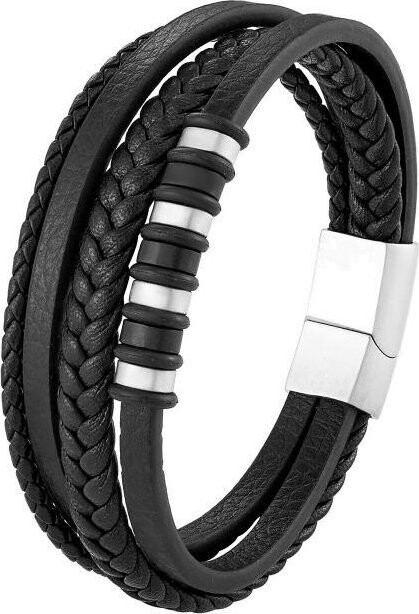 Predator Q1 Dune pánsky náramok čierny 22 cm