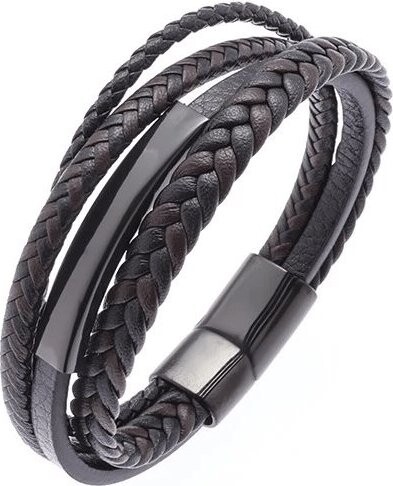 Predator Q1 Snowfall pánsky náramok čierny 21 cm