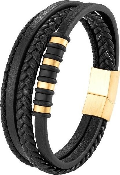 Predator Q1 Roseleaf pánsky náramok čierny 22 cm