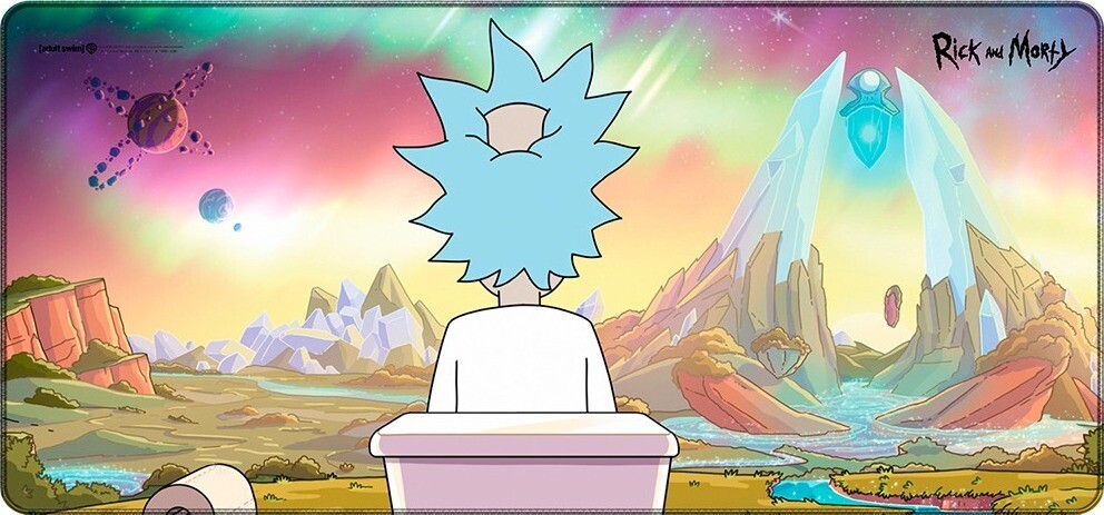 Rick and Morty - Private Sanctuary - Podložka pod myš a klávesnici