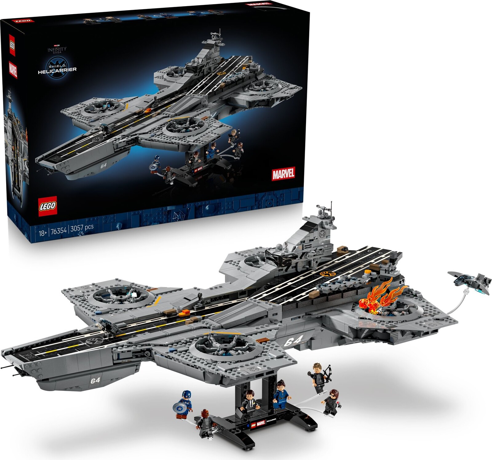 LEGO® Marvel 76354 Helicarrier S.H.I.E.L.D.