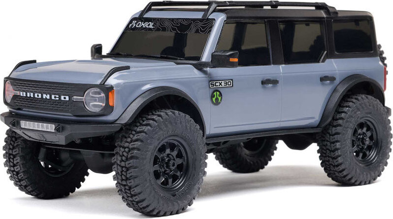 Axial SCX30 Ford Bronco 4WD 1:30 RTR sivý
