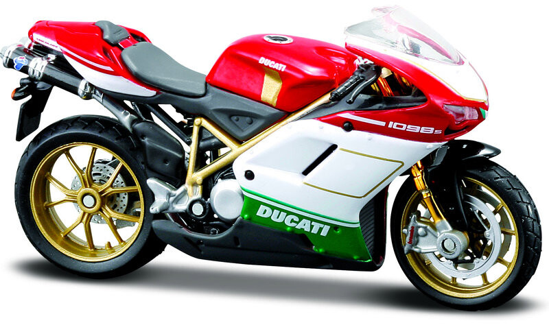 Maisto Ducati 1098 S Tricolore 1 : 18