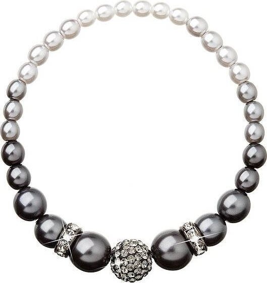 EVOLUTION GROUP 33063.1 sivý perlový náramok (925/1000, 1,0 g)