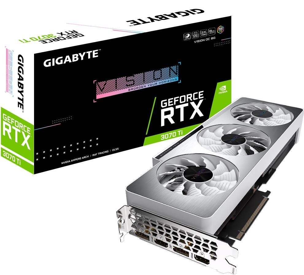 GIGABYTE GeForce RTX 3070 Ti VISION OC 8G