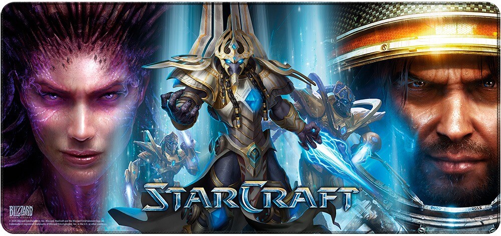 Starcraft - Races - Podložka pod myš a klávesnici