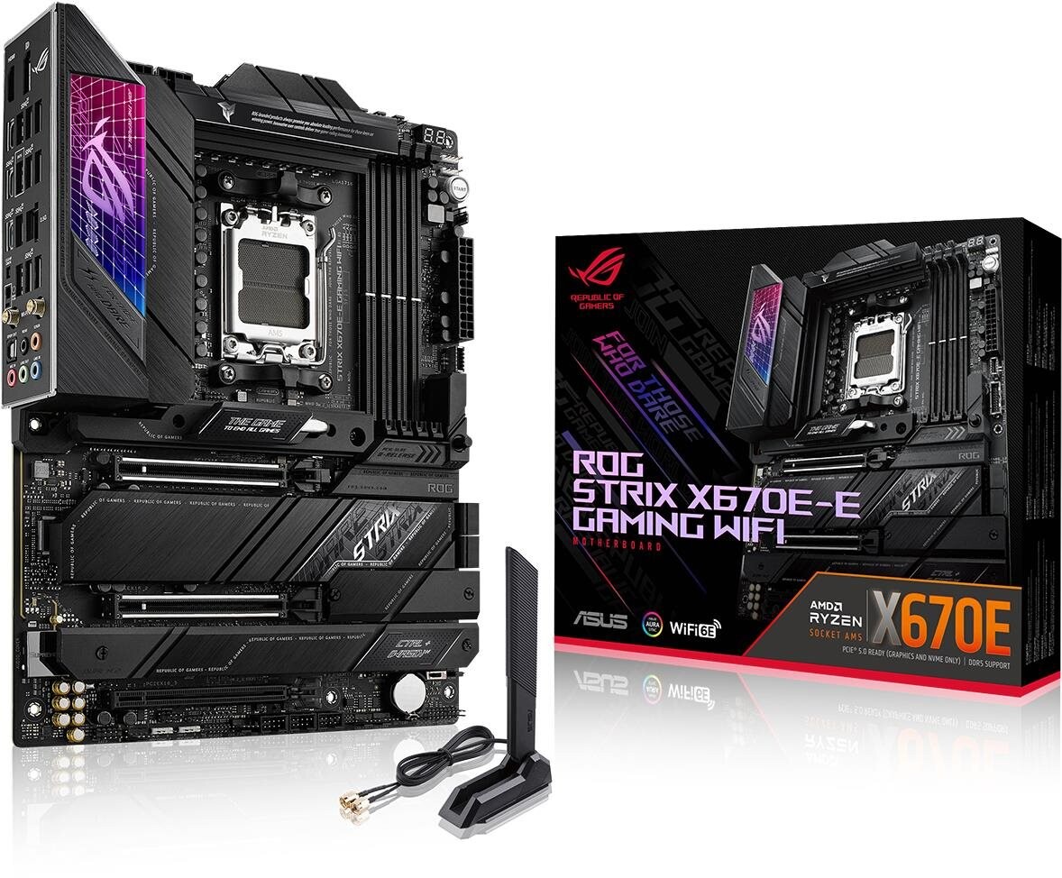 Repasované - ASUS ROG STRIX X670E-E GAMING WIFI
