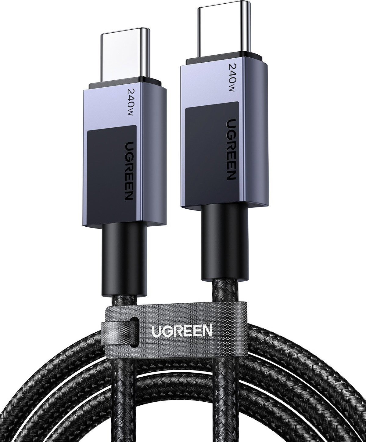 UGREEN Type C 2.0 Male To Type C 2.0 Male Charging & Data Cable (240 W Max) 2 m
