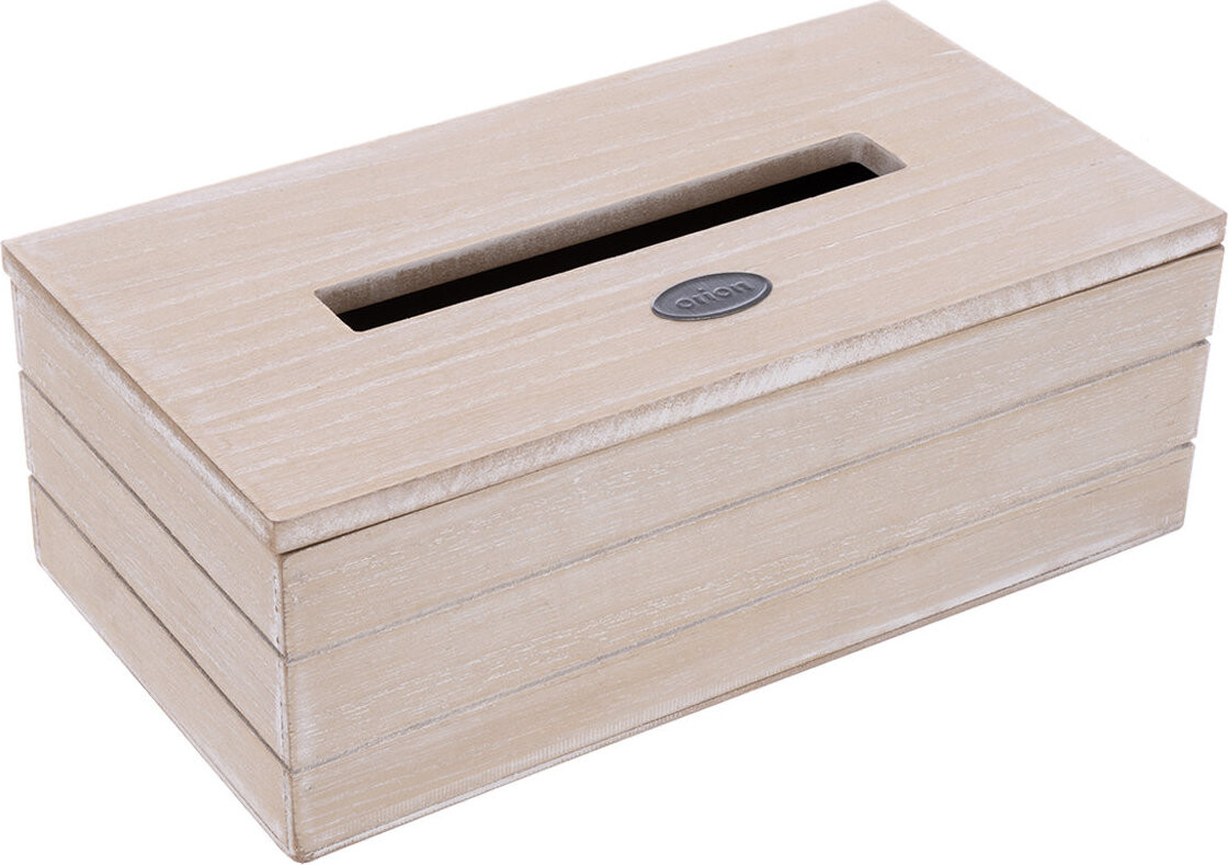 ORION Box na papírové kapesníky natural dřevo