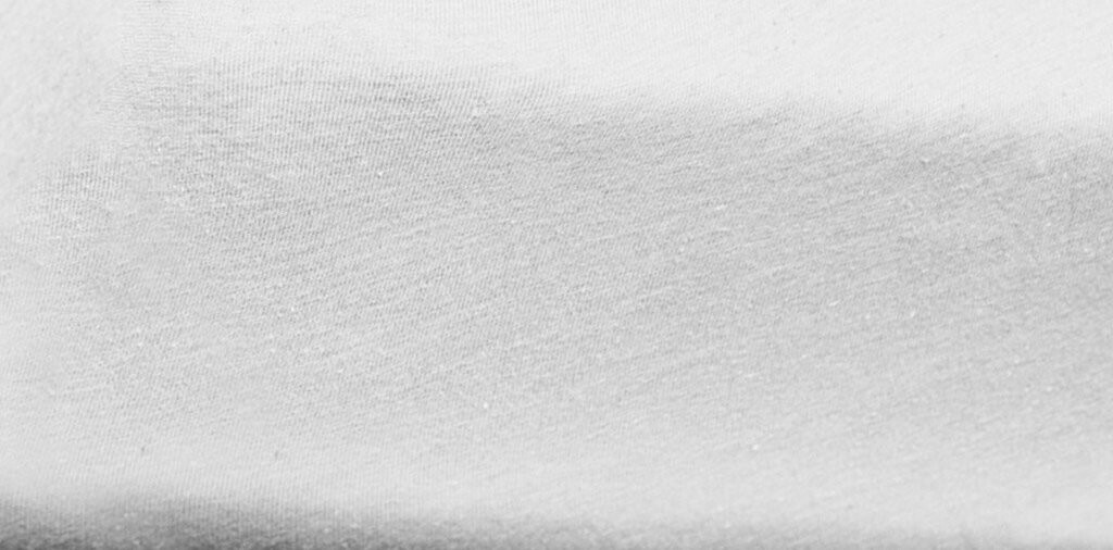 TEXTILOMANIE Jersey plachta do detskej postieľky biela 60 × 120 cm