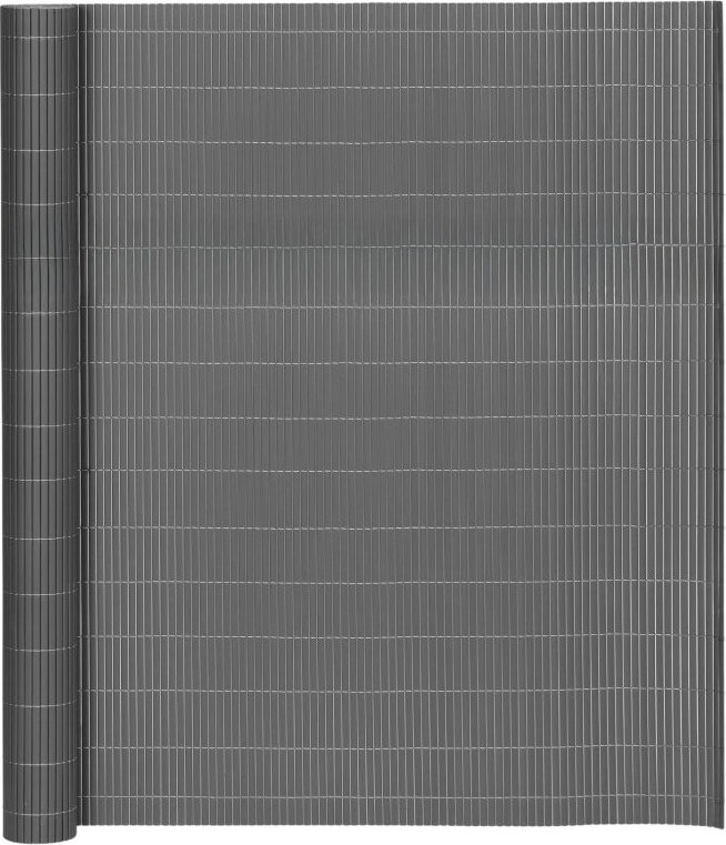 MultiGarden BP-211 Oboustranná PVC zástěna na balkony, ploty a terasy 150 × 300 cm, antracit