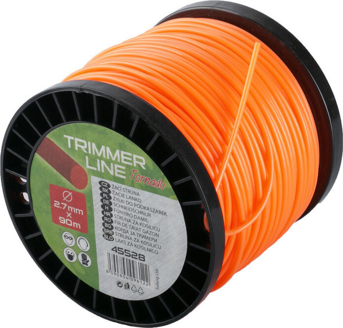 Struna do kosačky 2,7 mm × 90 m, kruh