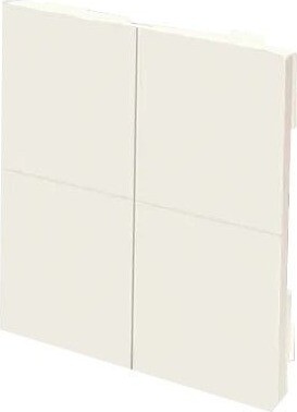 Shelly Blu Wall Switch 4, na použitie s bežnými rámikmi