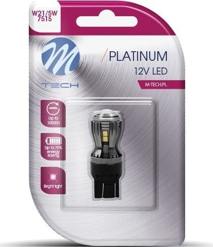 M-Tech CANBUS W21/5W W3x16q 14 LED biele 1 ks