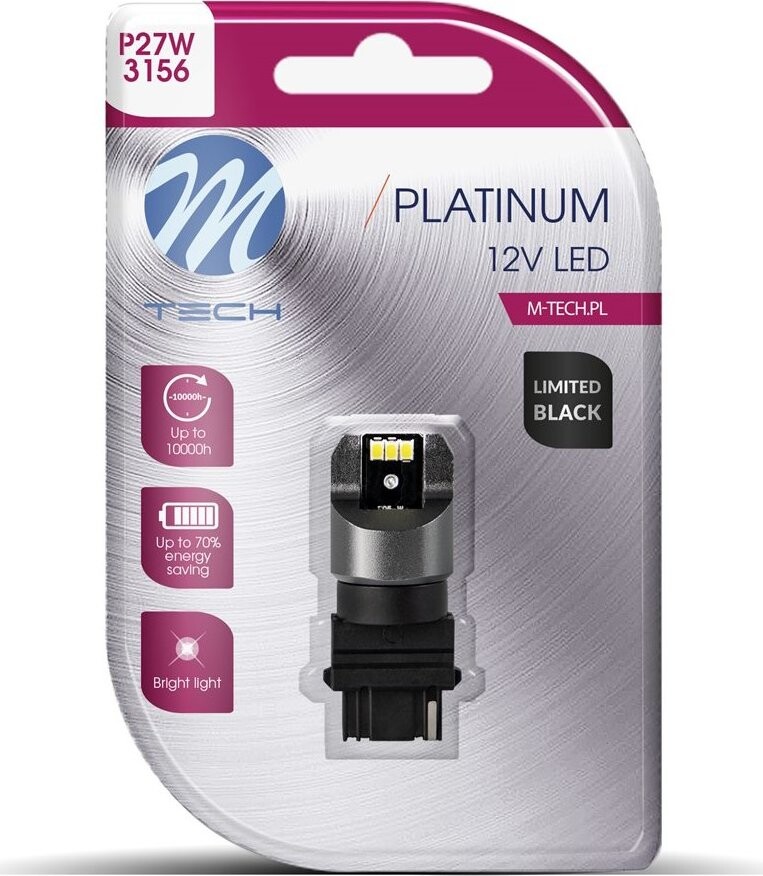 M-Tech P27W W2.5x16d 6 LED biele 1 ks