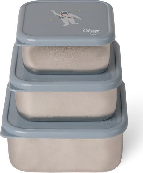 Citron Sada 3 stohovatelných boxů Spaceship