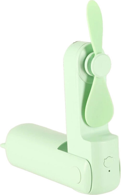 KIK KX3075 Ventilátor skládací, USB, 1200 mAh, USB-C, růžový