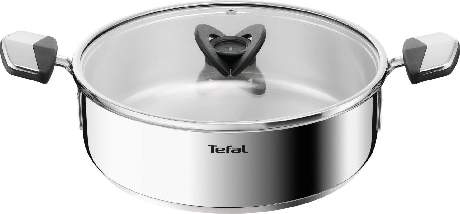 Tefal Emotion+ E30670 Nízký kastrol 24 cm s poklicí