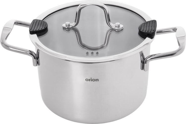 ORION Kastrol nerez VENICE 1,9 l poklice sklo