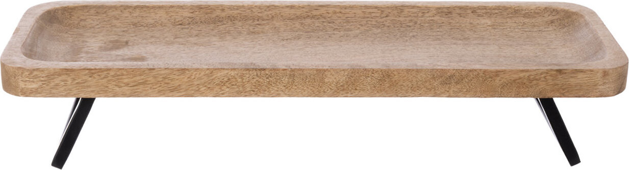 ORION Tác MANGO 46 × 16 cm, dřevo/kov