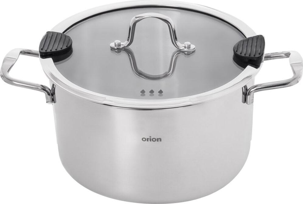 ORION Kastrol nerez VENICE 6,2 l poklice sklo