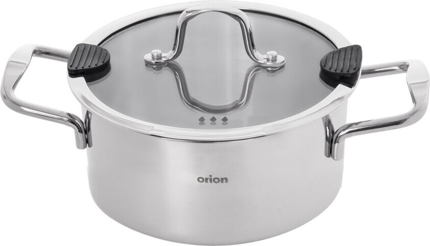 ORION Kastrol nerez VENICE 1,2 l poklice sklo