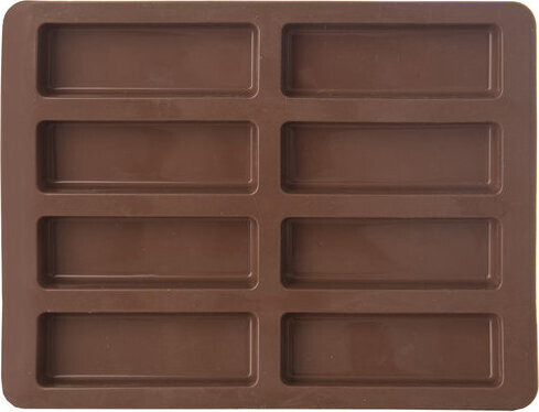 ORION Forma na müsli tyčinky 8 hnědá silikon