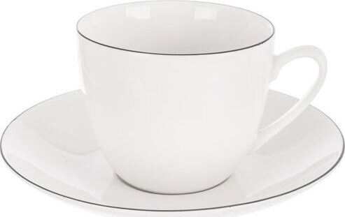 ORION Decora cappuccino Hrnek + podšálek 0,21 l 2 ks porcelán