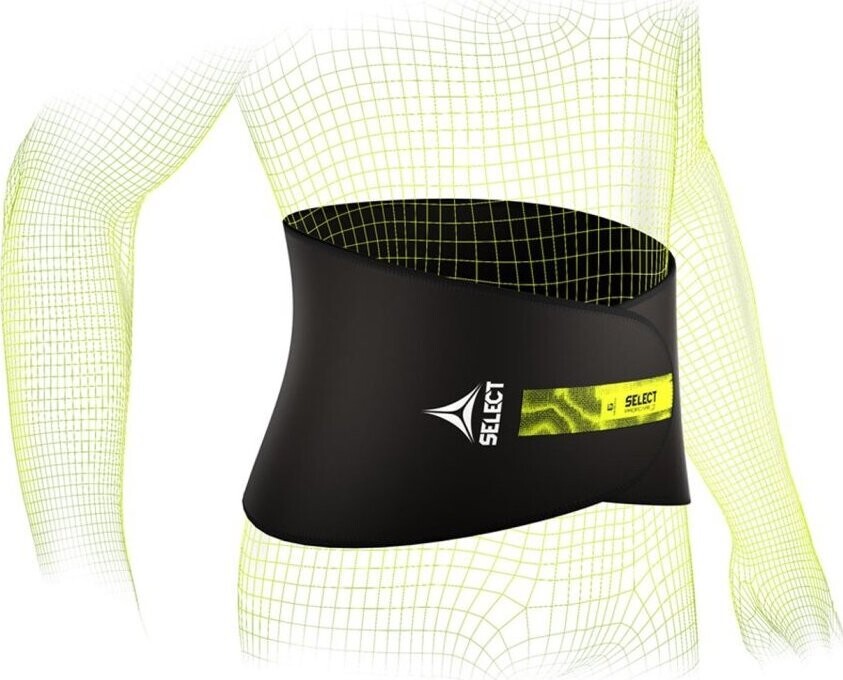 Select Back Support čierno-zelený veľ. XXL/XXXL
