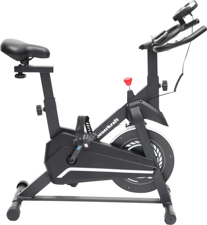 Bauerkraft H-543 Magnetický rotoped s nastavitelným sedlem, LCD displej, 4 kg, černobílý