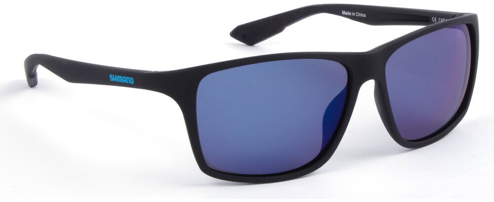 Shimano Technium matte black, blue mirror