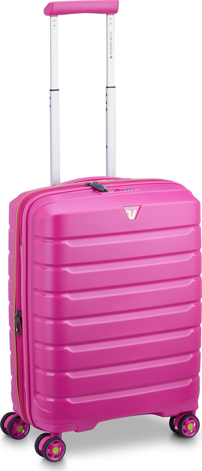 Roncato cestovní kufr B-FLYING S fuchsiový 55 × 40 × 20 / 25 cm