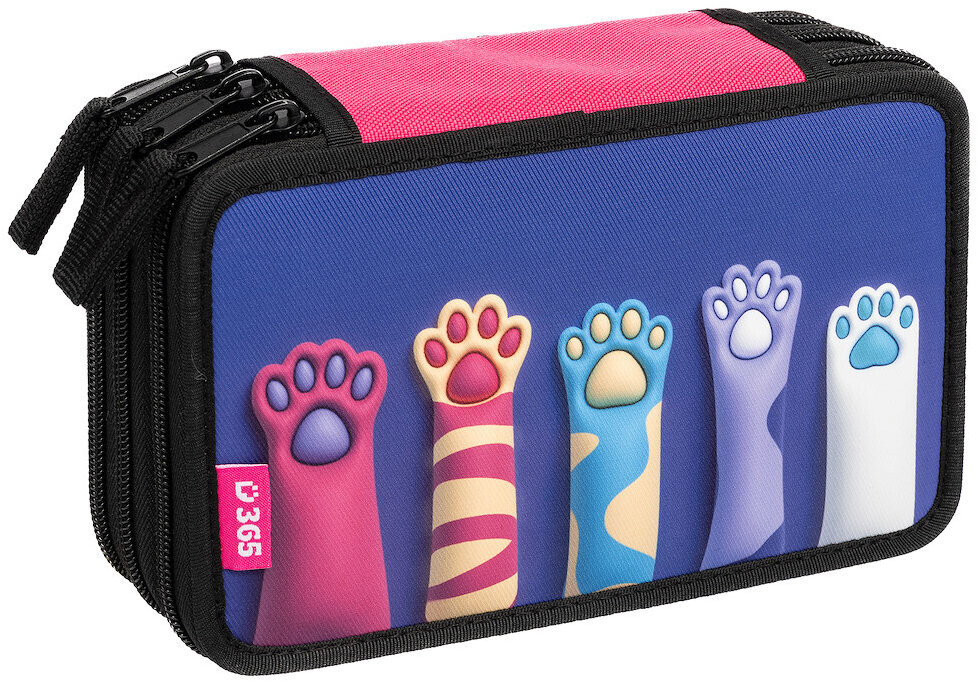 Stil 365 Školský peračník trojposchodový Paws