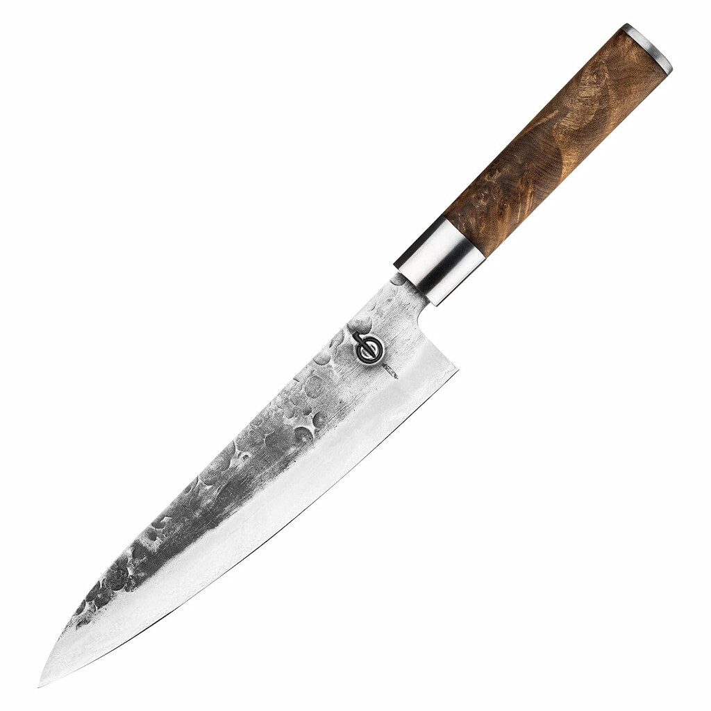 Kuchársky nôž VG10 20 cm, hnedá, Forged