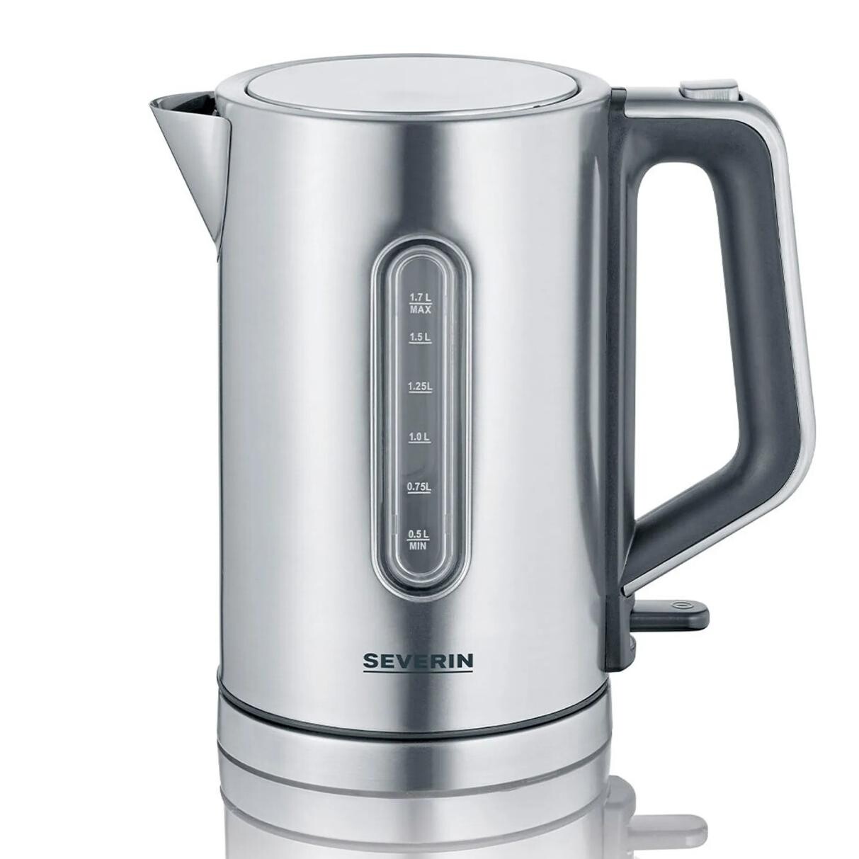 Rýchlovarná kanvica WK 3402 1,7 l, strieborná, Severin