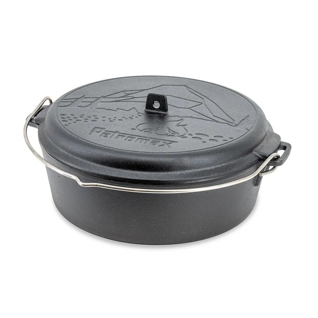 Kotlík ESSENTIAL 5,5 l, čierna, liatina, Petromax