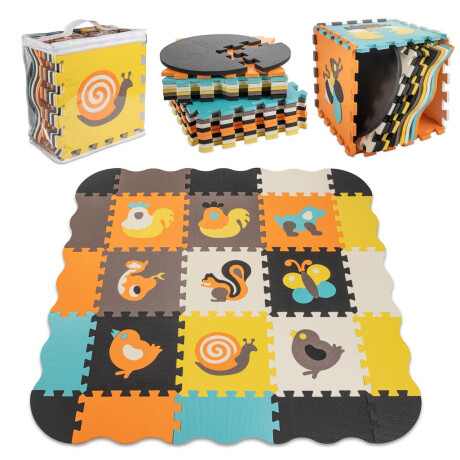 MG SoftPlay penové puzzle podložka 25ks, animals