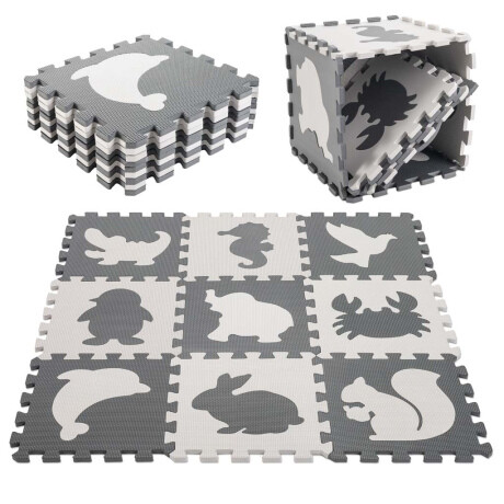 MG SoftPlay penové puzzle podložka 9ks, animals