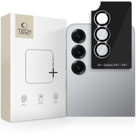 Tech-Protect CamRing Fit ochranné sklo na kameru na Samsung Galaxy A37 / A57 5G, čierne