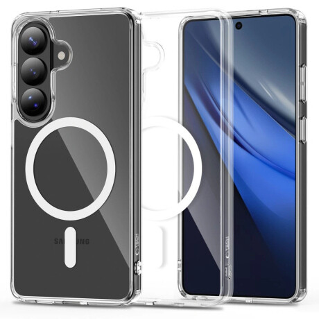 Tech-Protect FlexAir Hybrid MagSafe kryt na Samsung Galaxy A36 / A56 / A37 5G, priesvitný