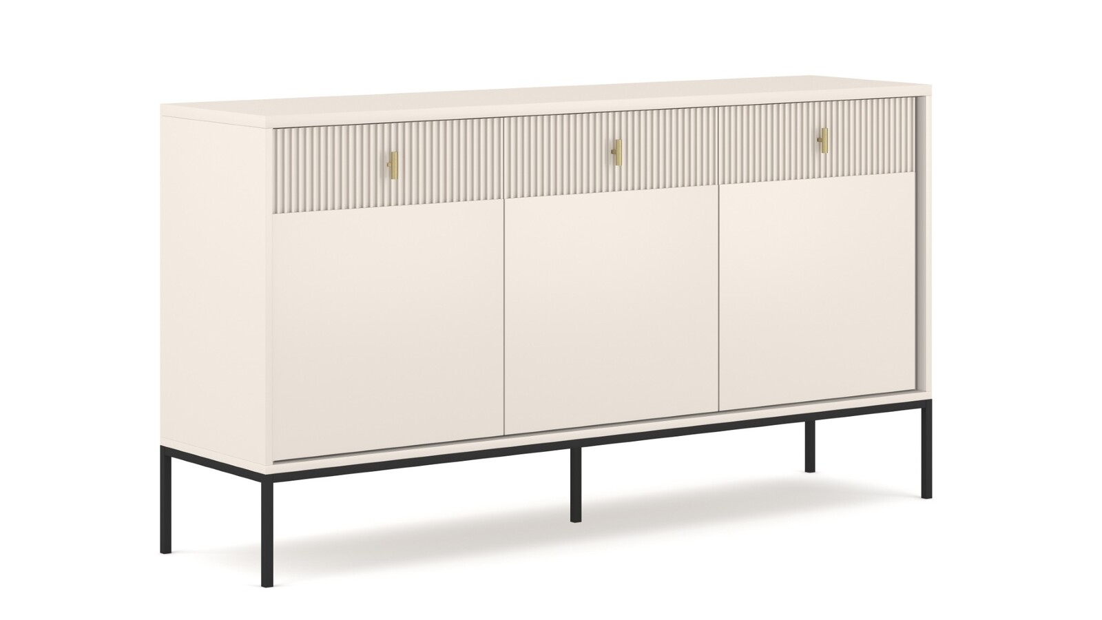 Komoda Maggiore 154,5 cm zlatá/kašmír