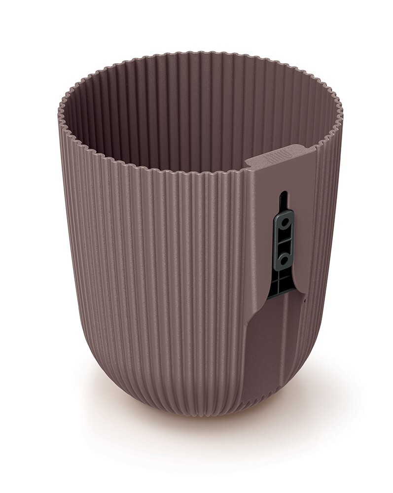 Nástěnný květináč MILLA WALL 14,6 cm marsala