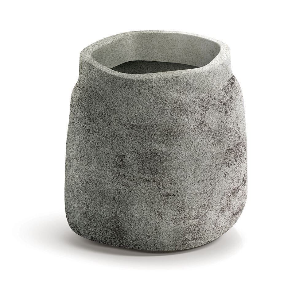 Plastový květináč BOGELIS solný šedý