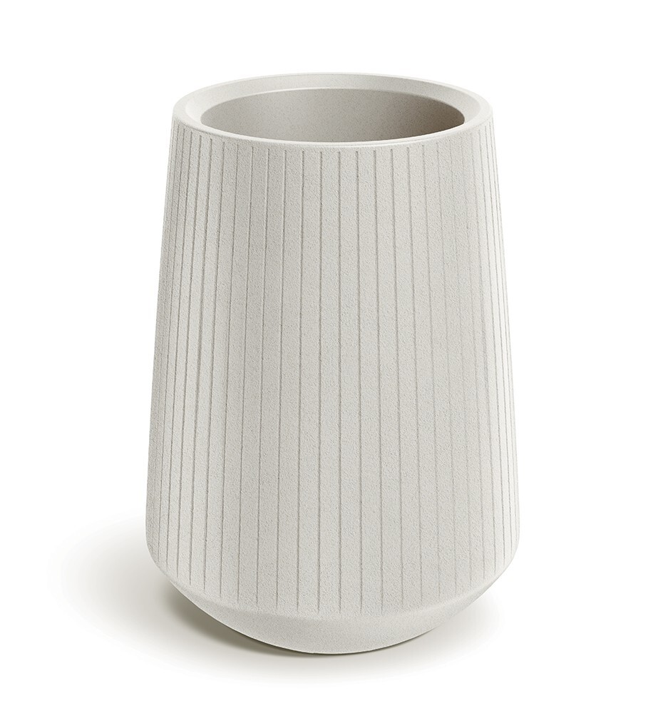 Plastový květináč COROS BOWL HIGH 40 cm pískový